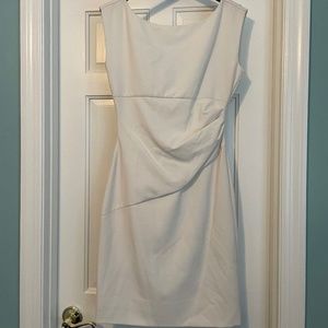 Diane vonFurstenberg White body con midi dress Sz 6
